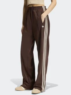 Sportkleding|Broeken*adidas originals Bruin/crèmekleurig - Firebird Loose Trousers