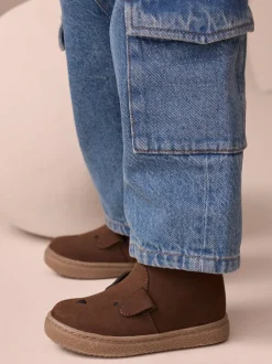 Boots|Next Bruine chocolade beer - Chelsea laarzen