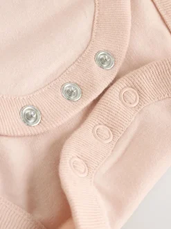Rompertjes En Tuinbroeken|Tuinbroeken*Next Bruine Kers - Gewatteerde bretelbroek en Bodysuit baby set met 2 Pieces (0mnd -3jr)
