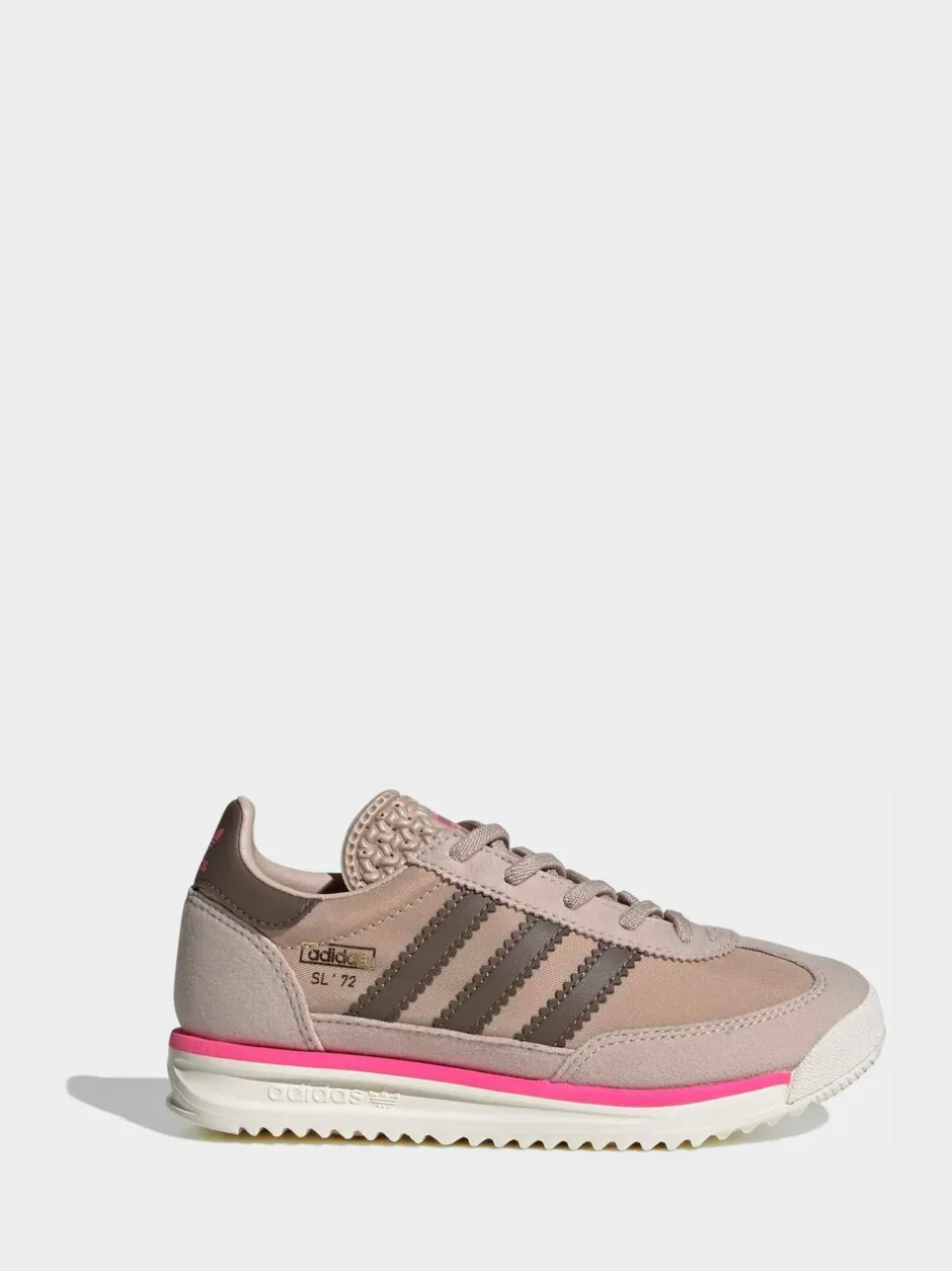 Sneakers*adidas originals - SL 72 RS Elastic Laces Trainers Bruin/naturel