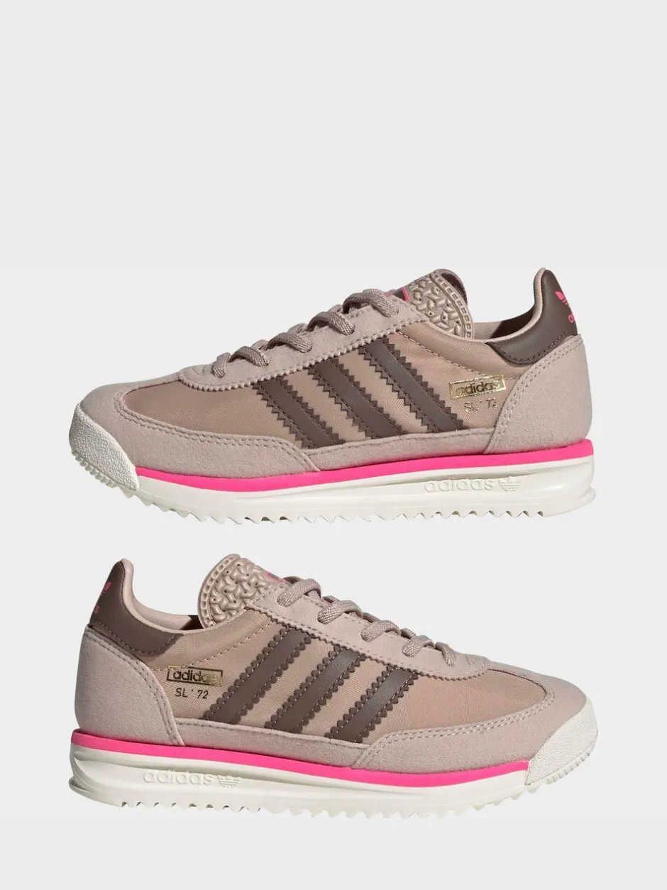 Sneakers*adidas originals - SL 72 RS Elastic Laces Trainers Bruin/naturel