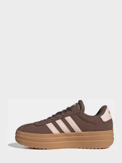 Sneakers|adidas Bruin/roze - Vl Court Bold sneakers