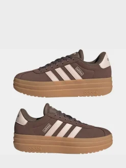 Sneakers|adidas Bruin/roze - Vl Court Bold sneakers