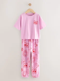 Nachtkleding En Pyjama's|Pyjama's|Next - Verpakking van 3 pyjama's met joggingbroek (3 - 16 jr) Brunch Club