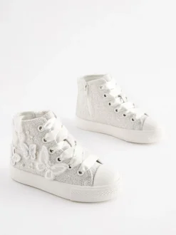Sneakers|Next - Hoge sneakers Butterfly Glitter