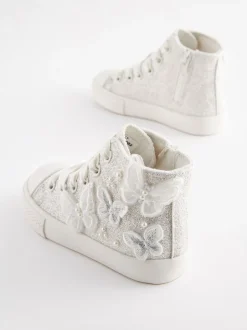 Sneakers|Next - Hoge sneakers Butterfly Glitter