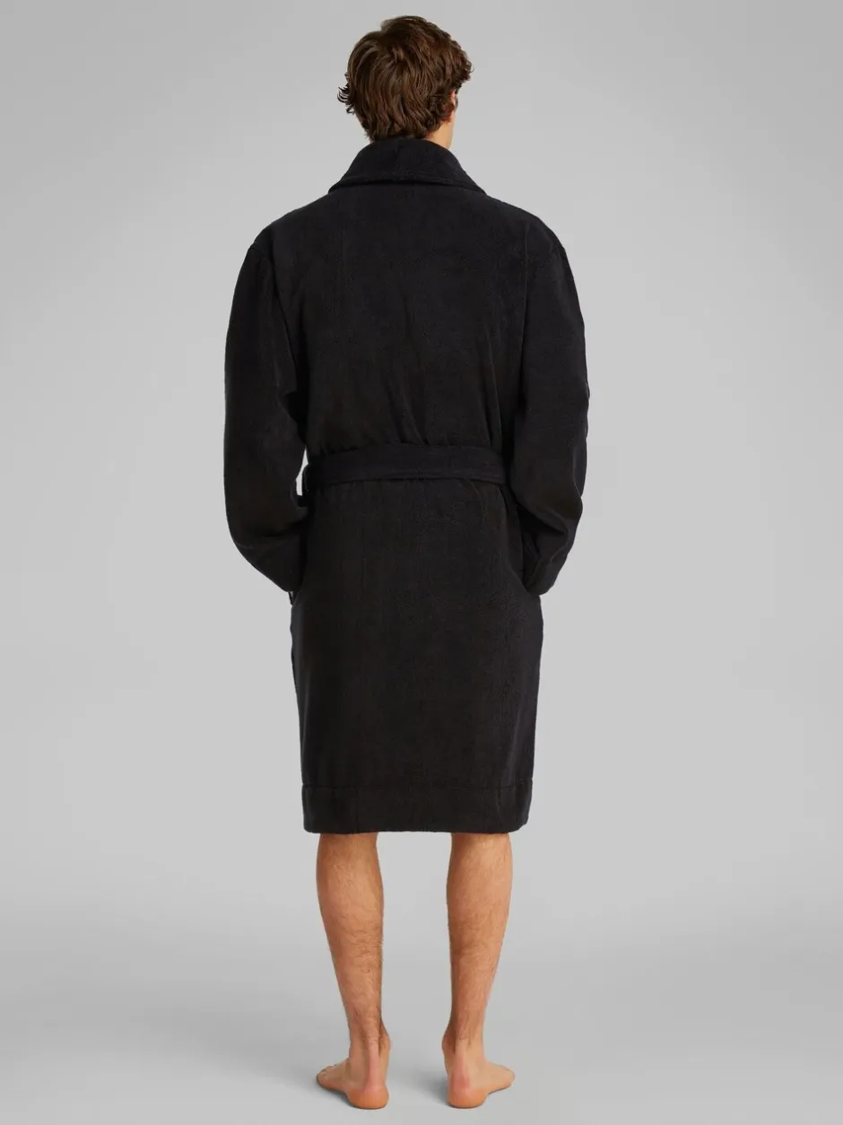 Kamerjassen En Badjassen|Calvin Klein 100% Cotton Terry Robe