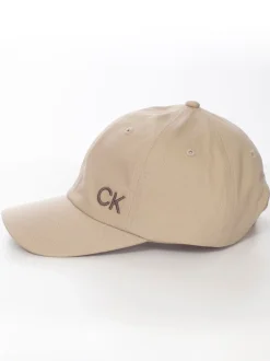 Mutsen, Sjaals En Handschoenen|Calvin Klein Golf 100% Cotton Twill Brown Caps