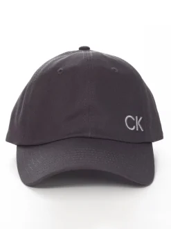 Mutsen, Sjaals En Handschoenen*Calvin Klein Golf Grey 100% Cotton Twill Caps
