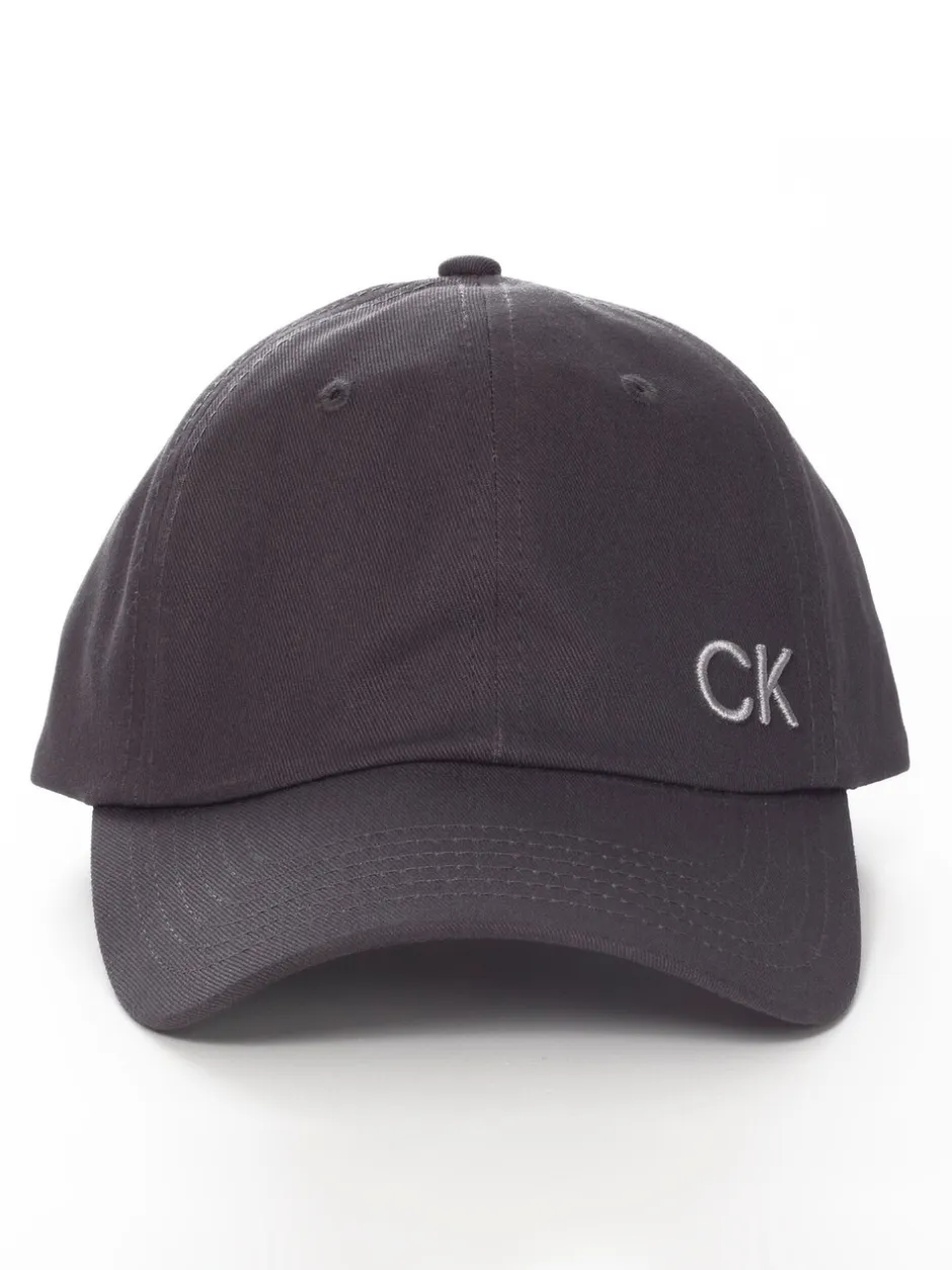 Mutsen, Sjaals En Handschoenen*Calvin Klein Golf Grey 100% Cotton Twill Caps