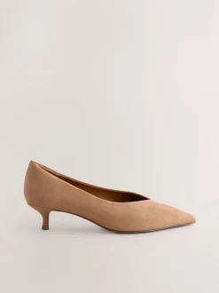 Ruimvallend En Extraruimvallend|Schoenen Met Hakken*Next - Puntige lage naaldhakken schoenen Camel