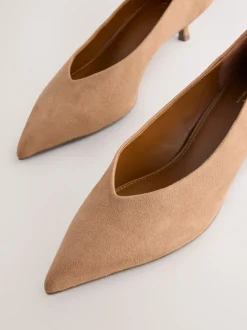 Ruimvallend En Extraruimvallend|Schoenen Met Hakken*Next - Puntige lage naaldhakken schoenen Camel