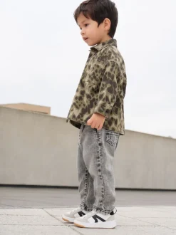 Jassen, Jacks En Kinderwagenpakjes|Jassen En Jacks|Next Camouflage - 2PC Camoflauge Overshirt & T-Shirt Set (3mths-7yrs)