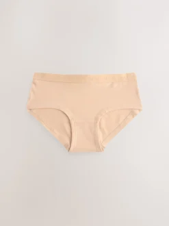 Alle Ondergoed|Next - Verpakking van 5 hipsteronderbroeken (5-16 jr) Caramel-nude