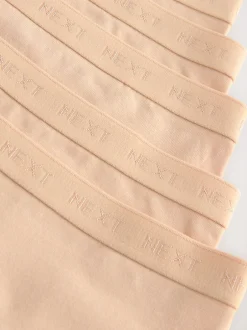 Alle Ondergoed|Next - Verpakking van 5 hipsteronderbroeken (5-16 jr) Caramel-nude