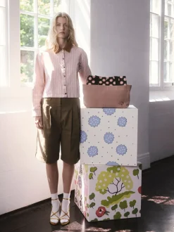Tassen En Portemonnees|Cath Kidston - Boxy corduroy draagtas