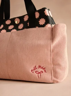 Tassen En Portemonnees|Cath Kidston - Boxy corduroy draagtas