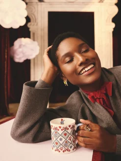 Mokken En Koppen|Tafelgerei*Cath Kidston mok Cream Paddington
