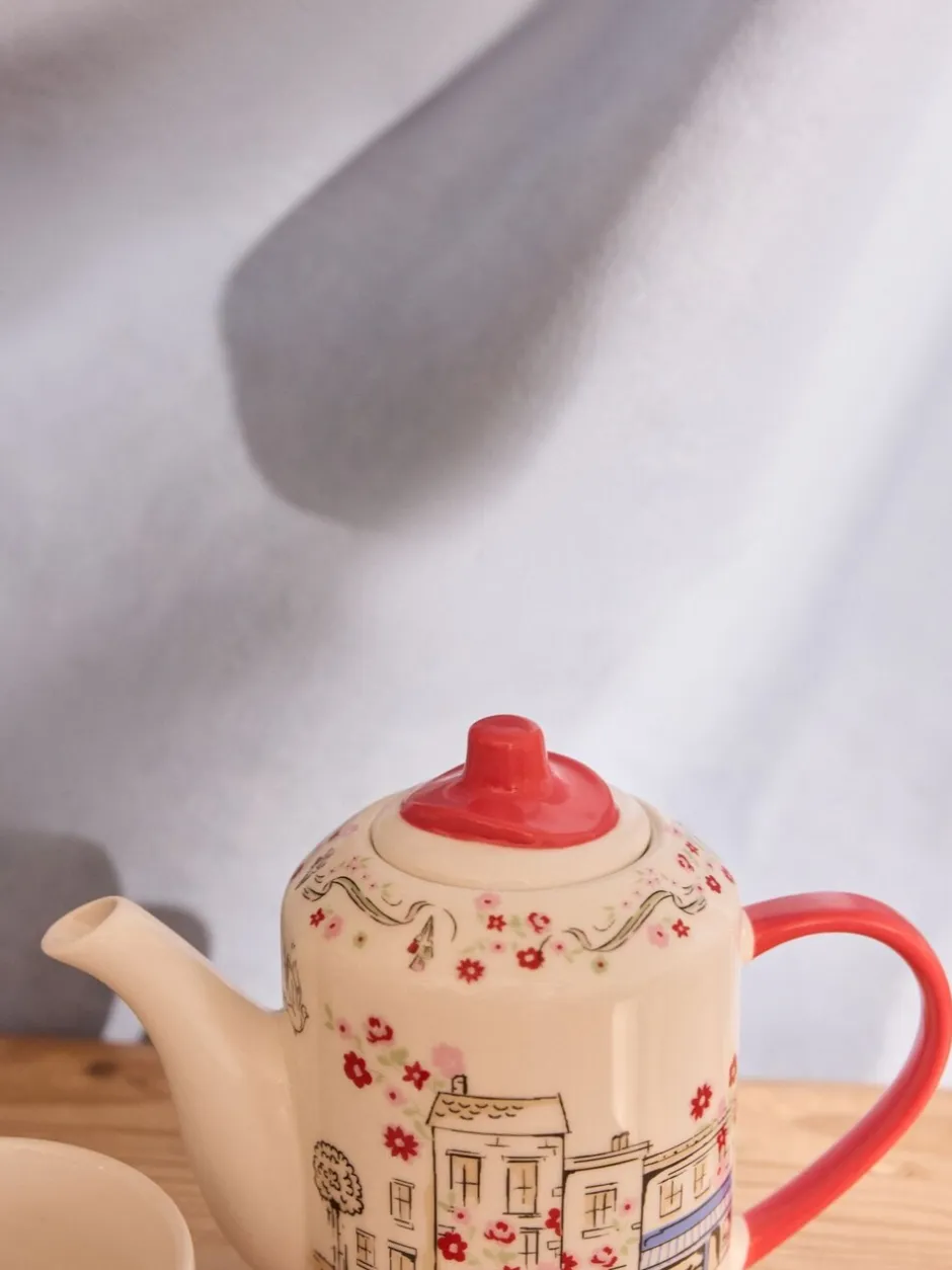 Mokken En Koppen|Tafelgerei*Cath Kidston Paddington Goes to Town Stapelbare thee voor 2
