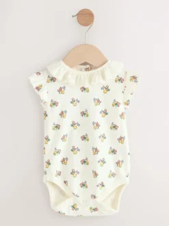 Tuinbroeken|Next Cath Kidston roze bloemenprint - Babyromper van bedrukte jersey