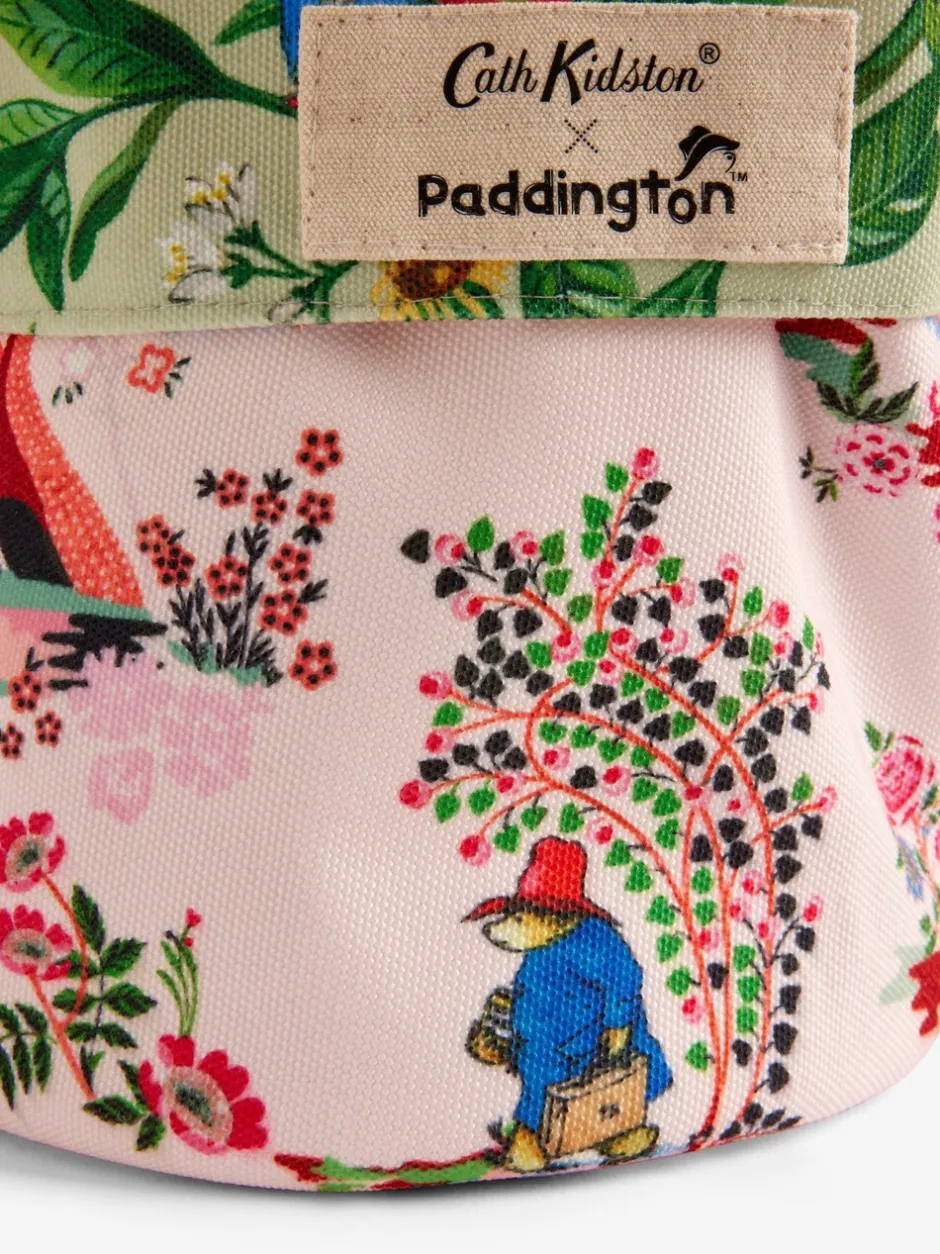 Thuiskantoor|Cath Kidston set van 2 omkeerbare opbergtassen Roze/Groene Paddington