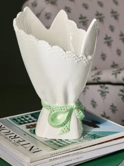 Vazen|Cath Kidston -vaas White/Green Bouquet