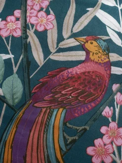 Catherine Lansfield|Catherine Lansfield - Dekbedovertrek- en kussensloopset met tropische bloemen en vogels