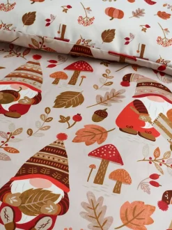 Catherine Lansfield|Catherine Lansfield Autumn Woodland Gonks Non-Iron Duvet Cover Set