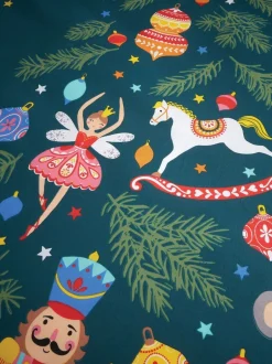 Catherine Lansfield|Beddengoedsets En Dekbedovertrekken*Catherine Lansfield Christmas Nutcracker omkeerbaar dekbedovertrekset