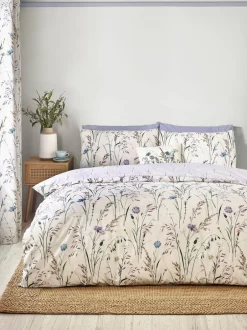 Catherine Lansfield|Catherine Lansfield Grasmere omkeerbare dekbedset met bloemenprint