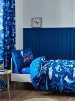 Catherine Lansfield*Catherine Lansfield Jawsome Shark Reversible Duvet Cover Set