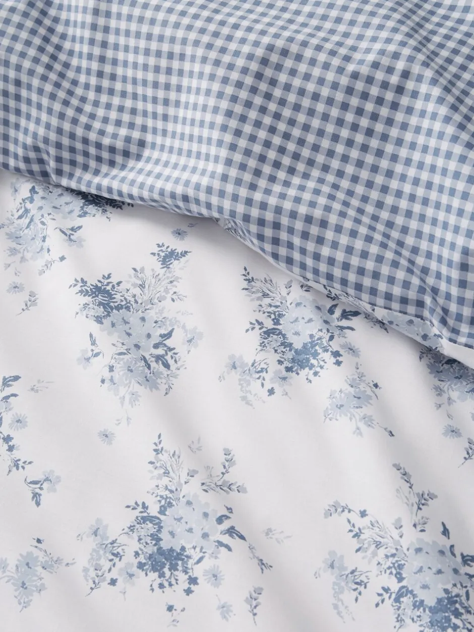 Catherine Lansfield*Catherine Lansfield Lucie Floral Frill Reversible Duvet Cover Set