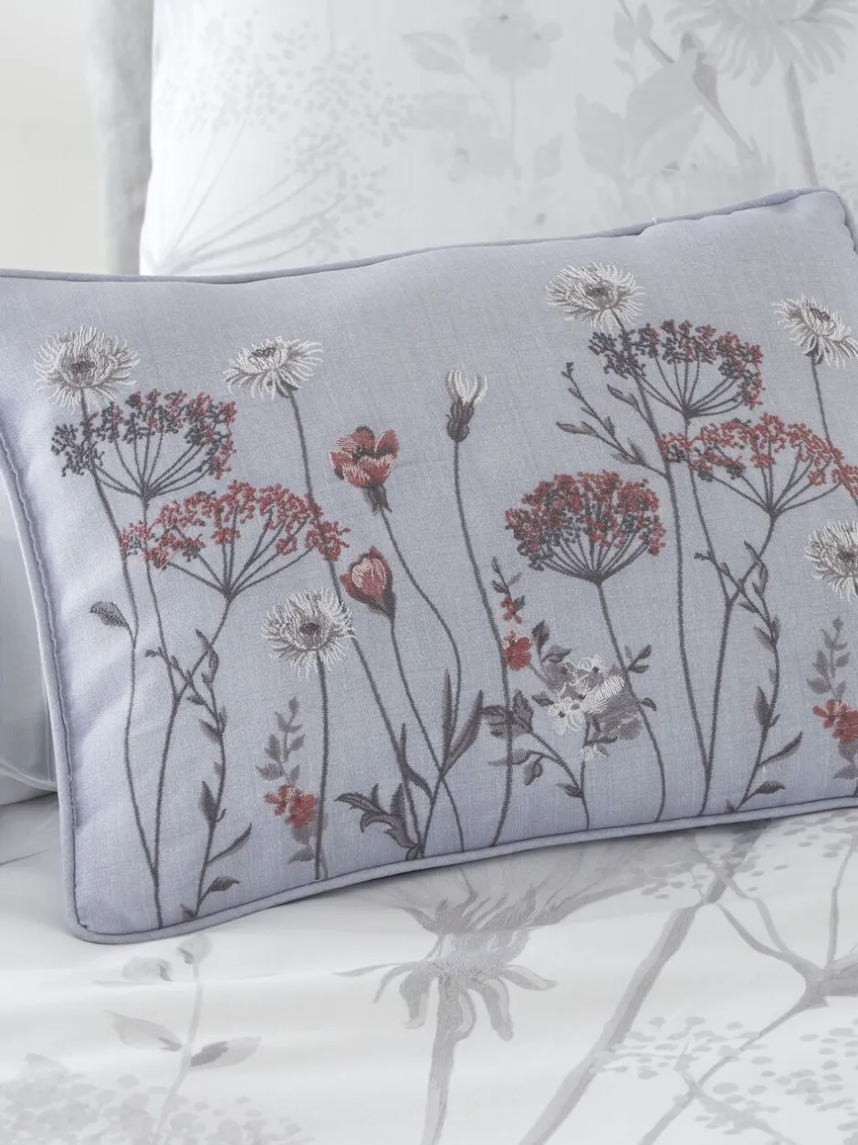 Catherine Lansfield|Catherine Lansfield Meadowsweet kussen Wit grijs