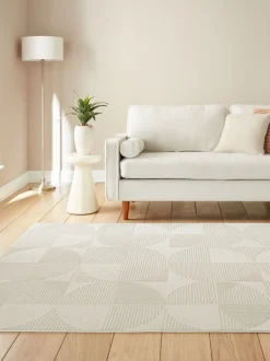 Vloerkleden En Lopers|Vloerkleden En Lopers*Catherine Lansfield Retro Circles Washable Rug