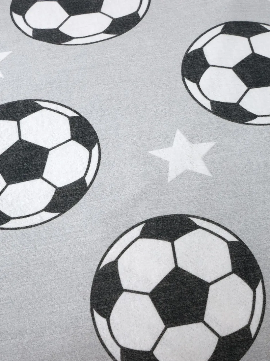 Catherine Lansfield*Catherine Lansfield superzacht 100% katoenen hoeslaken met voetbalprint