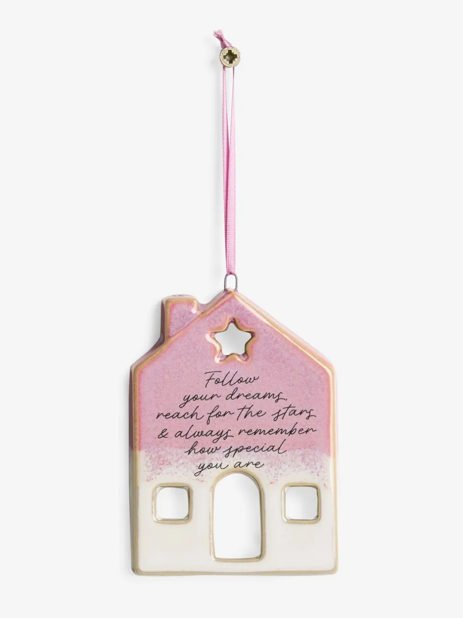 Decoraties|Next Ceramic House Hanging Decoration