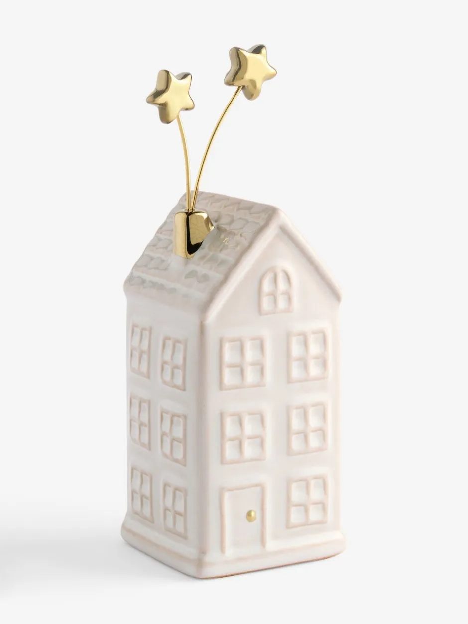 Decoraties|Next Ceramic Winter House Ornament