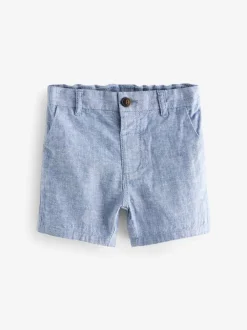 Shorts|Shorts*Next Chambray blauw - Chinoshort (3 mnd-7 jr)