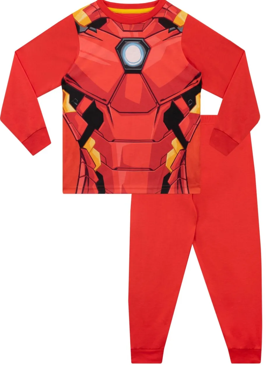 Pyjama's|Nachtkleding En Pyjama's|Character Avengers Iron Man and Hulk Pyjamas 2 Pack
