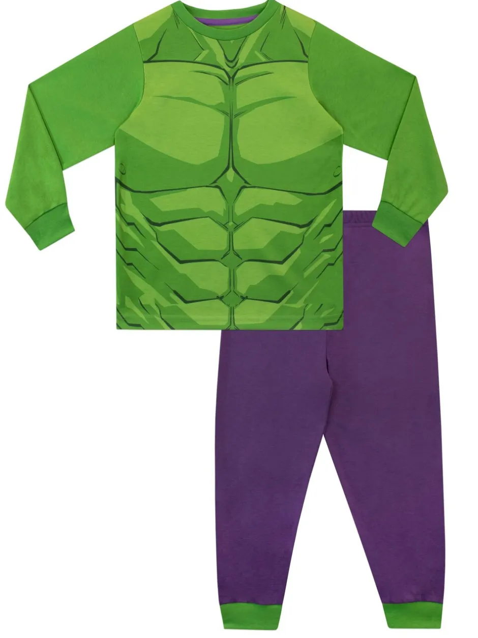 Pyjama's|Nachtkleding En Pyjama's|Character Avengers Iron Man and Hulk Pyjamas 2 Pack