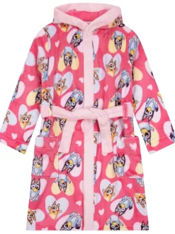 Kamerjassen|Character Bluey And Bingo Hearts Dressing Gown