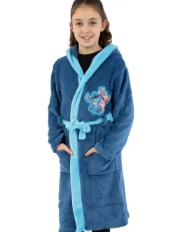 Kamerjassen*Character Disney Lilo & Stitch Dressing Gown Stitch And Angel Robe