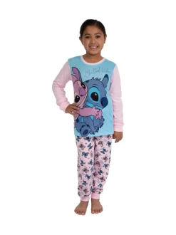 Kamerjassen*Character Disney Lilo And Stitch Dressing Gown And Pyjamas Set