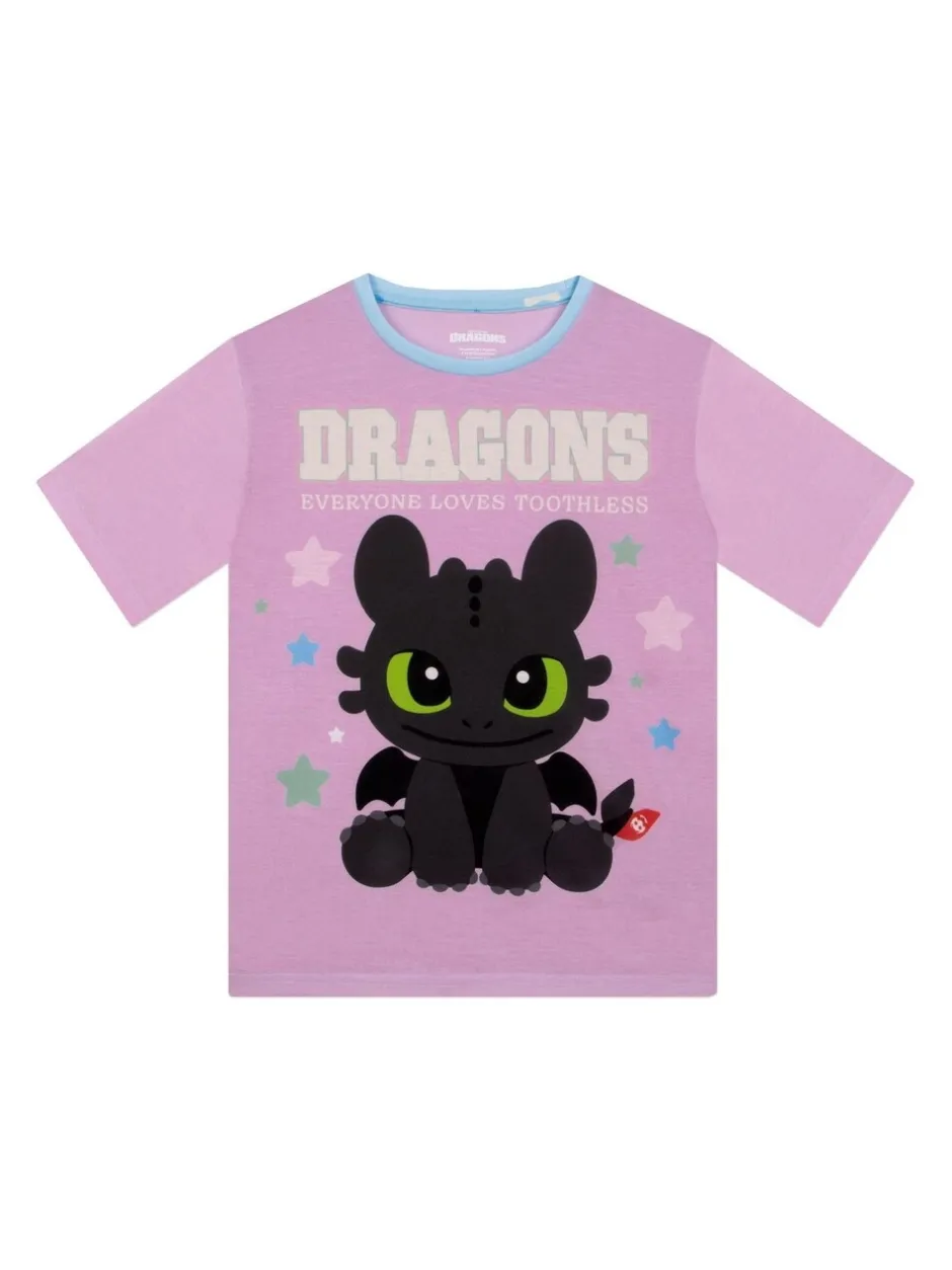 Nachtkleding En Pyjama's|Pyjama's|Character How To Train Your Dragon Toothless Short Pyjamas