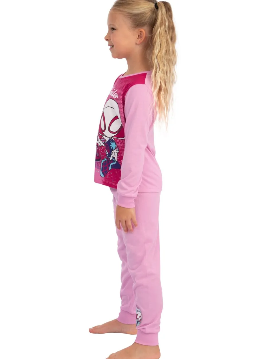 Nachtkleding En Pyjama's|Pyjama's*Character Marvel Spidey And His Amazing Friends Long Sleeve Pyjamas