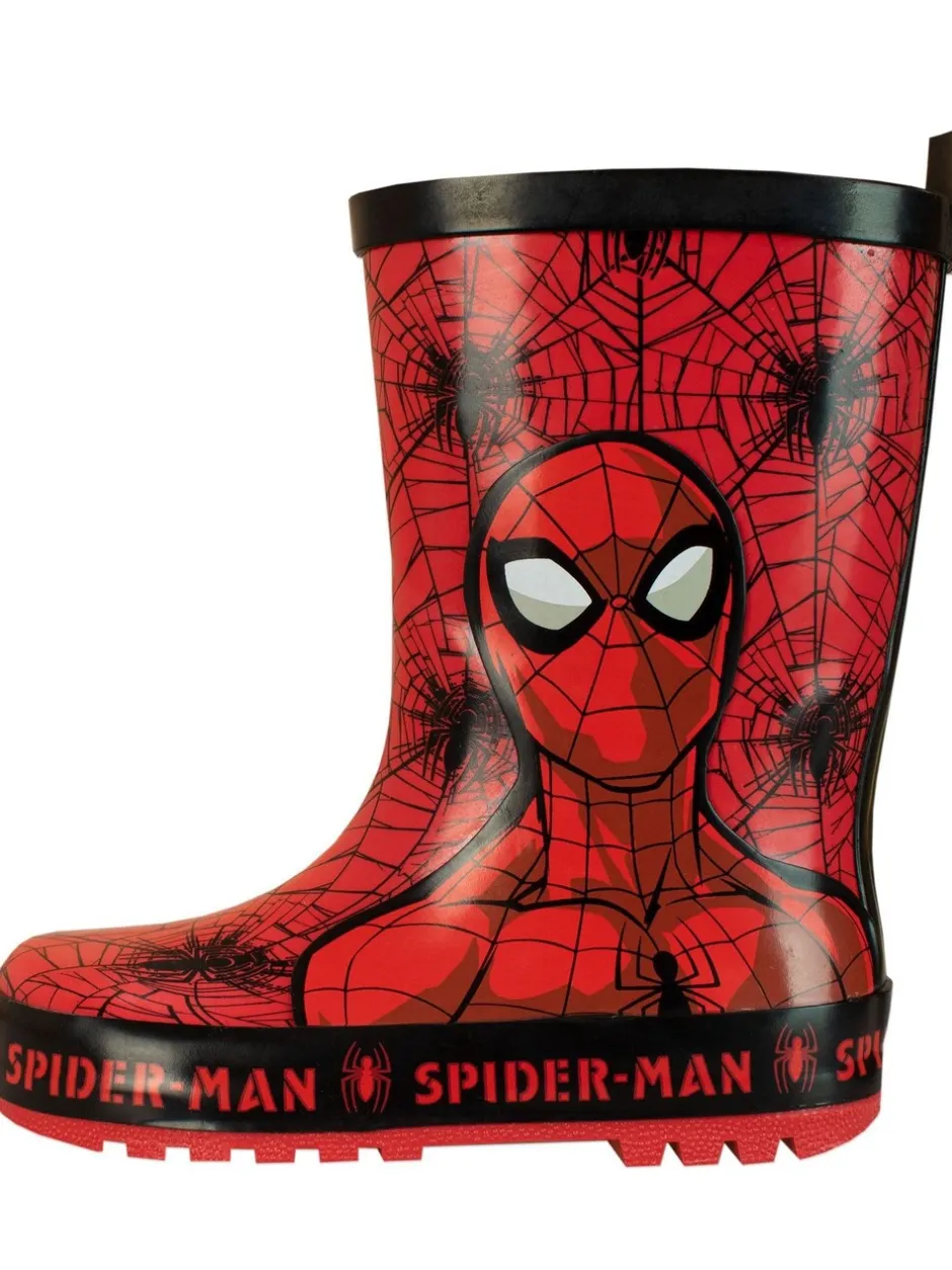 Laarzen|Character Spiderman-regenlaarzen met print