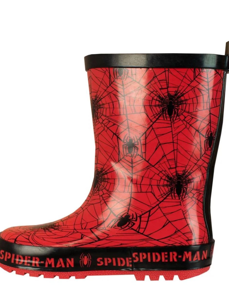 Laarzen|Character Spiderman-regenlaarzen met print