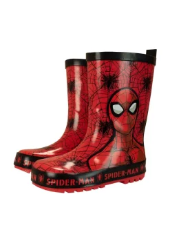 Laarzen|Character Spiderman-regenlaarzen met print