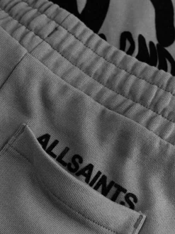 Shorts*smALLSAINTS - Orlando T-Shirt and Sweat Shorts Set Charcoal Grey/Flocked