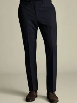 Formele Broek|Charles Tyrwhitt - Nette wollen broek